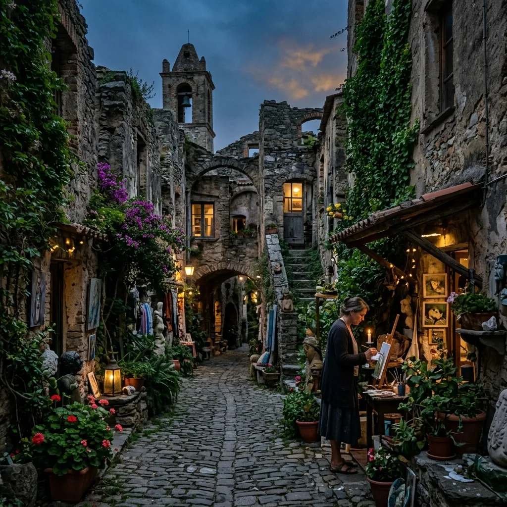 Copertina di Bussana Vecchia